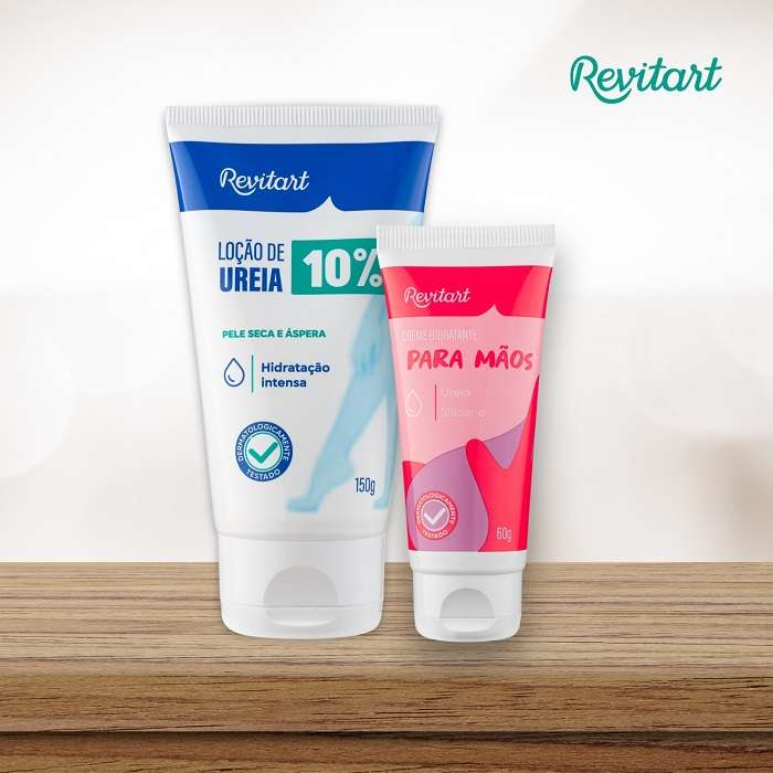 Cremes e loções com ureia Revitart