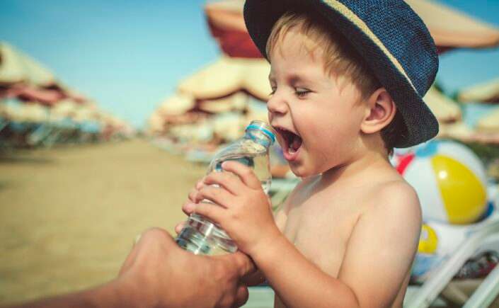 doenças comuns em crianças no verão