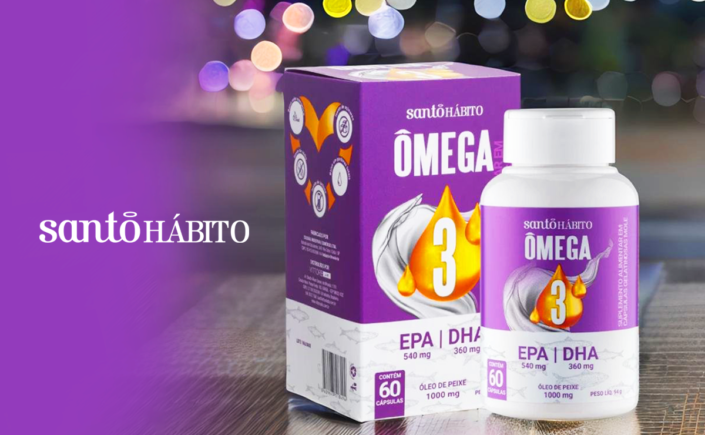 Suplementos Santo Hábito Ômega 3