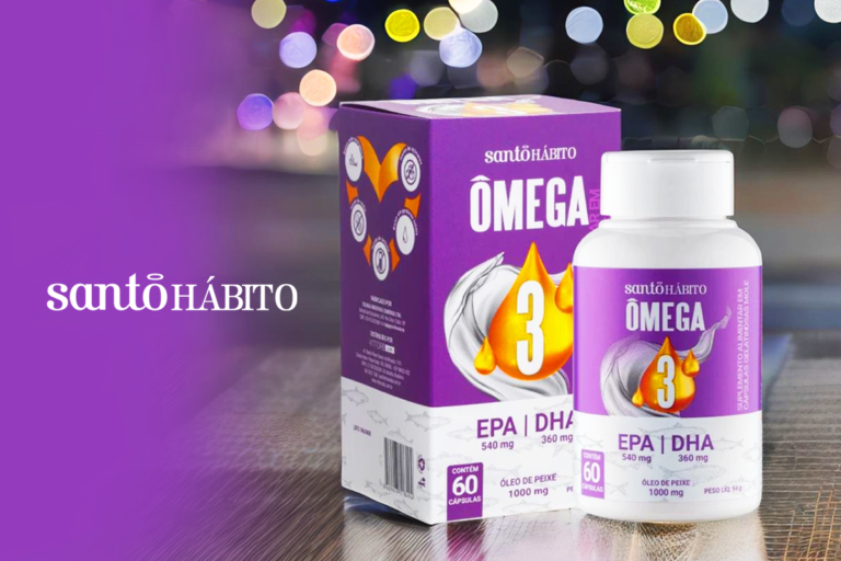 Suplementos Santo Hábito Ômega 3